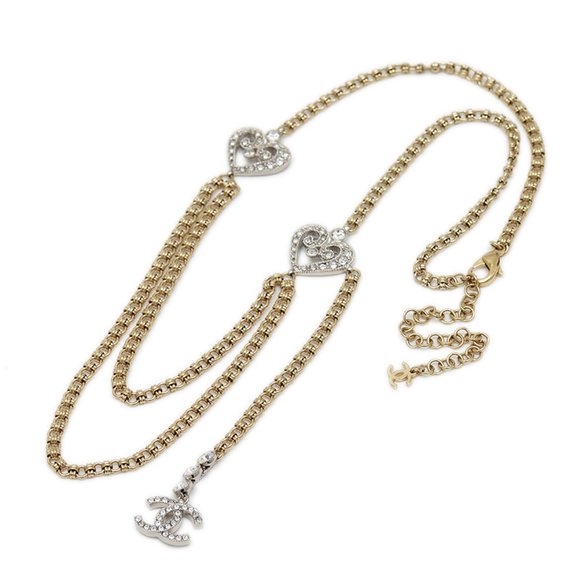 Chanel Coco Mark Gold Metal necklace - Picture 1 of 6